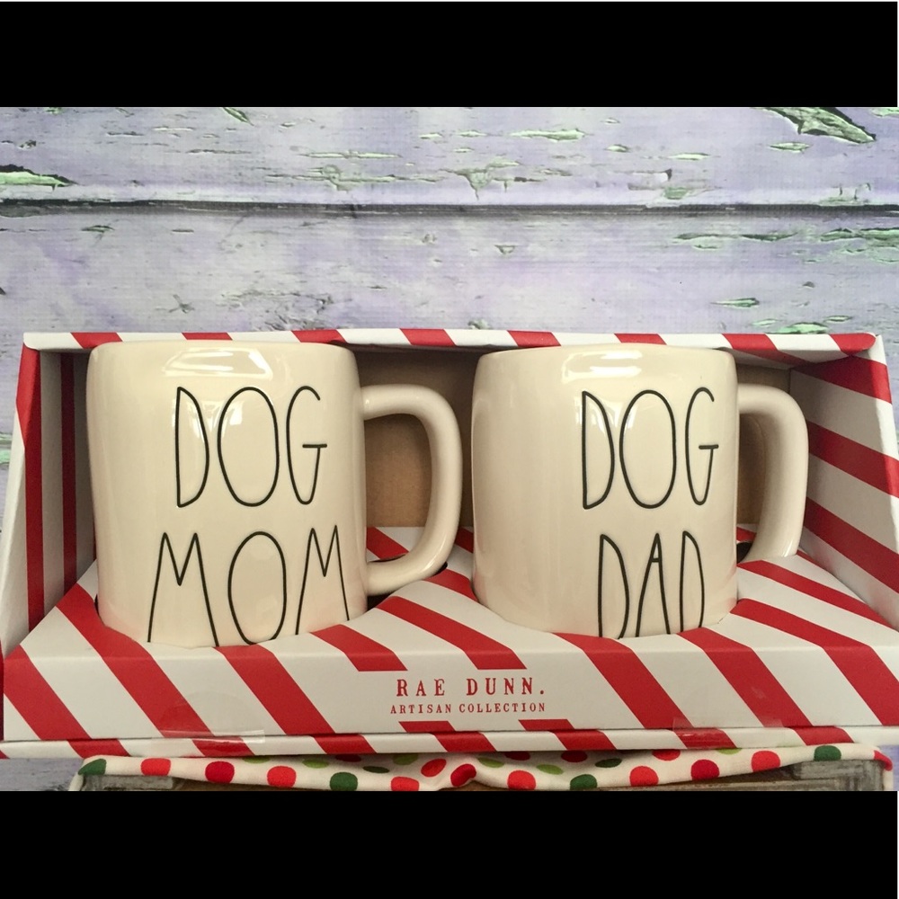 Rae Dunn Dog Lover Mugs